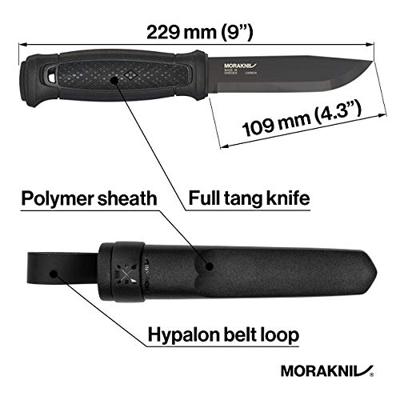 Morakniv Garberg C Polymer Schede Vastmes Black Morakniv Garberg C Polymer Schede Vastmes Black