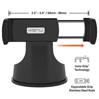 Kenu Airbase Ultra Premium iPhone auto houder met zuignap - Black - thumbnail