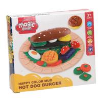 Lobbes Kleiset eten broodje gezond - 4 kleuren klei - thumbnail