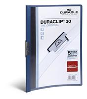 Documenthouder Durable Duraclip 30 Donkerblauw Hemelsblauw A4 25 Onderdelen - thumbnail