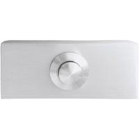 Heidemann 70405 Belknop 1-voudig Vernikkeld 24 V/1 A - thumbnail