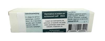 Dierendrogist dermatos eczeem / schimmelzalf