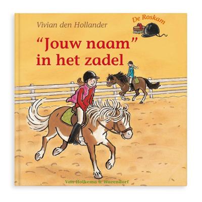 Boek met naam en foto - In het zadel - Softcover Boek met naam en foto - In het zadel - Softcover