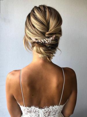 Sally Jane Bridal Gaia Haarkam Goud