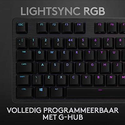 Logitech G512 CARBON LIGHTSYNC RGB Mechanical Gaming Keyboard gaming toetsenbord - thumbnail