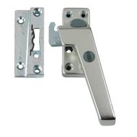 AXA 3320 Veiligheids raamsluiting F2 met kindslot, nok en haakschoot opbouw rechtsdraaiend - 3320-51-92/E - thumbnail