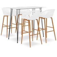 5-delige Barset wit - thumbnail