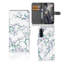 OnePlus Nord Uniek Hoesje Blossom White - thumbnail