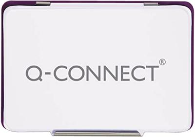Q-CONNECT stempelkussen, ft 110 x 70 mm, paars
