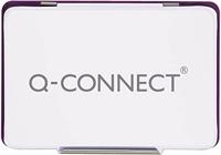 Q-CONNECT stempelkussen, ft 110 x 70 mm, paars - thumbnail