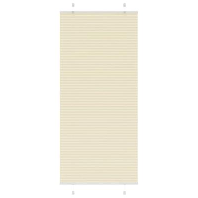 Pliss rolgordijn 95x200 cm stofbreedte 94,4 cm polyester crme