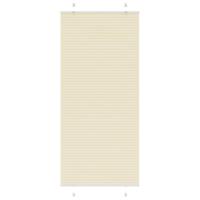 Pliss rolgordijn 95x200 cm stofbreedte 94,4 cm polyester crme - thumbnail