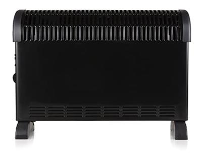 Domo convector verwarming Turbo, zwart