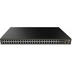 LevelOne GEL-5271 netwerk-switch Managed L2+ Gigabit Ethernet (10/100/1000) 1U Zwart LevelOne GEL-5271 netwerk-switch Managed L2+ Gigabit Ethernet (10/100/1000) 1U Zwart