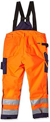 Blåkläder Dames Winterwerkbroek High-Vis 78851977 | High-Vis Oranje/Marineblauw | Maat 44 - 7330509551288