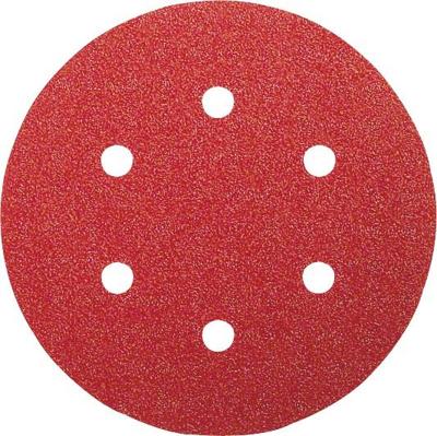 Bosch Accessoires Schuurblad Ø150 mm | G80 | WP | 6 Gaten | Velc | 5 stuks - 2609256A31