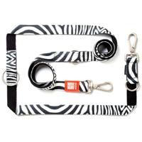 Max & Molly 4897039632151 Comfortabel, veilig, gevoerd neopreen, koel en flexibel, multifunctioneel linnen, S, zebra - thumbnail