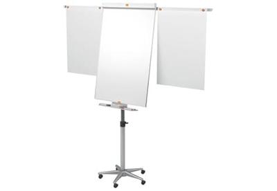 Nobo Impression Pro flipover, ft 68 x 105 cm, met uitschuifbare armen, uit staal, magnetisch, mobiel