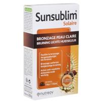 Nutreov Sunsublim Bruining Lichte Huidskleur Capsules 28Capsules - thumbnail