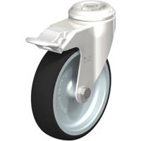 Blickle LKRXA-PATH 126G-FI Zwenkwiel met rem Wieldiameter: 125 mm Draagvermogen (max.): 120 kg 1 stuk(s) - thumbnail