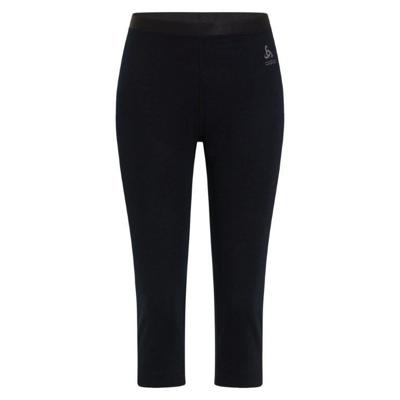 Odlo Merino 200 3/4 Thermobroek Dames Black L Odlo Merino 200 3/4 Thermobroek Dames Black L