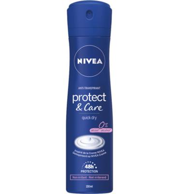 Nivea Deodorant spray protect & care 150 Milliliter