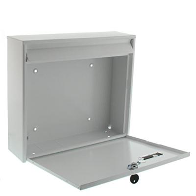 Burg Wächter 61120 MAIL 5877 W Brievenbus Staal Wit Sleutelslot