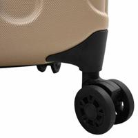 VidaXL Koffer met slot champagne 50 x 30 x 76 cm abs kunststof - thumbnail