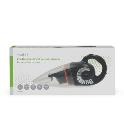 Handstofzuiger nedis nat-droog 90w zwart-oranje