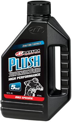 MAXIMA RACING OILS voorvork-olie "plush damping fluid". chassis oil 5wt maxima 473ml plush
