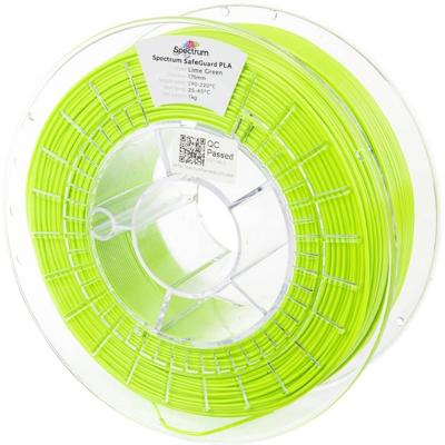 Spectrum Filaments 81560 Safeguard PLA Filament PLA kunststof Antibacterieel 1.75 mm 1000 g Lime Green, Groen 1 stuk(s)