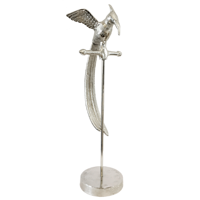 Sieradenstandaard metaal - standaard Beauty Bird - standaard zilver - thumbnail