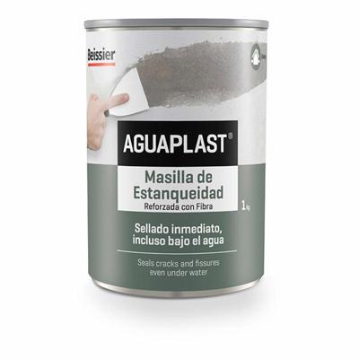 Stopverf Aguaplast 70141-001 Waterdicht Grijs 1 kg