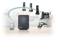 Yealink W56H Draadloze HD DECT Uitbreiding Handset voor Draadloze VoIP Telefoon en Apparaat, Zwart/Grijs - thumbnail