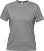 Clique 029341 Premium-T Ladies - Grijsmelange - XL - thumbnail