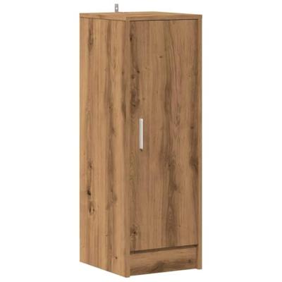 VidaXL Schoenenkast 32x35x92 cm bewerkt hout artisanaal eikenkleur VidaXL Schoenenkast 32x35x92 cm bewerkt hout artisanaal eikenkleur