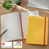 Leitz 44820019 Notitieboek Geruit Geel Aantal paginas: 80 DIN B5 - thumbnail
