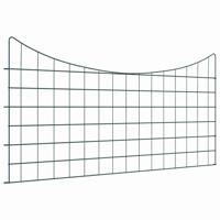 Vijverhekken Set 5 pcs Groen 100 x 50 cm Staal - thumbnail