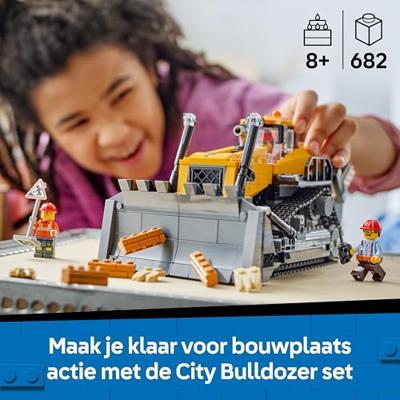 LEGO® City 60466 gele bulldozer LEGO® City 60466 gele bulldozer
