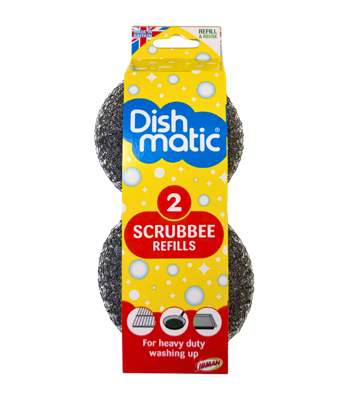 Scrubbee staalborstel vervanging 2 Stuks Scrubbee staalborstel vervanging 2 Stuks