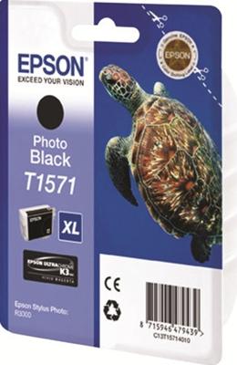 Epson inktpatroon photo zwart T 157 T 1571 Epson inktpatroon photo zwart T 157 T 1571