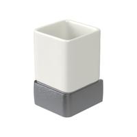 Haceka Aline Glashouder aluminium Geborsteld Grijs 1196893 - thumbnail