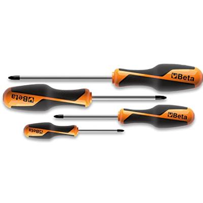 Beta 4-delig set schroevendraaiers voor Phillips® kruiskopschroeven (art. 1262) 1262/S4 - 012620304