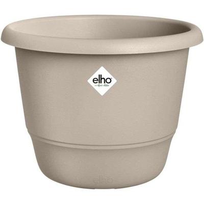 Ronde bloempot - ELHO - Amiga Rond 55 - 55 L - Ø 55 x H 51 cm - Beige - Buiten