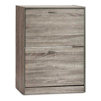 Schoenenrek Grijs spaanderplaat (24 x 80 x 60 cm)