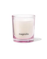 HEMA Geurkaars in glas ⌀7x8cm magnolia (lichtroze) - thumbnail