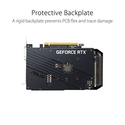 Grafische kaart - ASUS - Dual - RTX 3050 - 8 GB GDDR6 - PCI Express 4.0 - Resolutie 7680x4320 - thumbnail