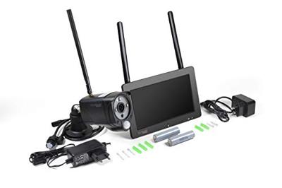 Technaxx TX-128 4880 IP-Draadloze bewakingsset Radiografisch, Draadloos, WiFi 4-kanaals Met 1 camera 1920 x 1080 Pixel