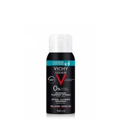 Vichy Homme Deodorant Spray 48u Compressed 100ml