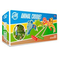 Tactic Houten dieren croquet set - thumbnail